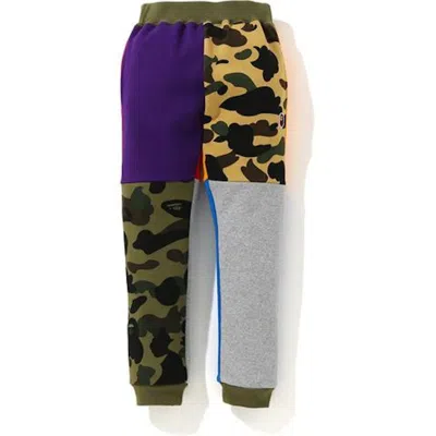 Pre-owned Bape Men's  1st Camo Crazy Sweatpants