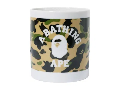 Pre-owned Bape Men's  A Bathing Ape 1st Camo Mug In Yellow