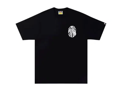 Pre-owned Bape Men's  A Bathing Ape Ape Head I Tee Shirt In Black