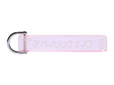Pre-owned Bape Men's  A Bathing Ape Hotel Keychain In Pink