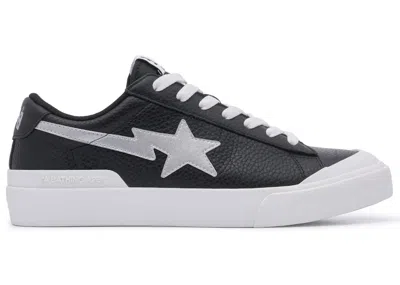 Pre-owned Bape Men's  A Bathing Ape Mad Sta Sneakers In Black/silver/white