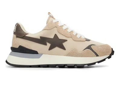 Pre-owned Bape Men's  A Bathing Ape Roadsta Express Sneakers In Dark In Brown/dark Brown