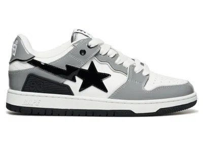 Pre-owned Bape Men's  A Bathing Ape Sk8 Sta #2 Sneakers In Black
