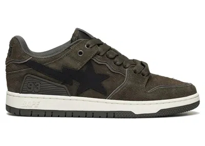 Pre-owned Bape Men's  A Bathing Ape Sk8 Sta #3 Sneakers In Black