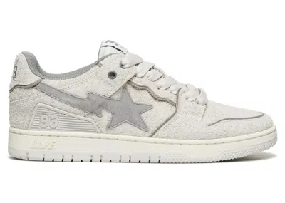Pre-owned Bape Men's  A Bathing Ape Sk8 Sta #3 Sneakers In Grey