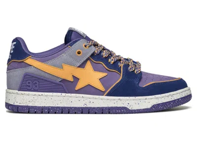 Pre-owned Bape Men's  A Bathing Ape Sk8 Sta #4 M2 Sneakers In Purple
