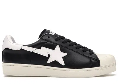 Pre-owned Bape Men's  A Bathing Ape Skullsta (2019) Sneakers In Black/white