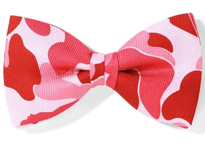 Pre-owned Bape Men's  Abc Bow Tie (ss23) In Pink