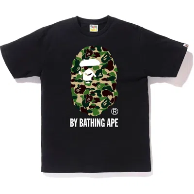 Pre-owned Bape Men's  Abc By Bathing Tee Shirt In Black/green