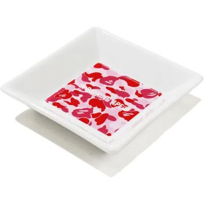 Pre-owned Bape Men's  Abc Camo Big Ashtray In Pink