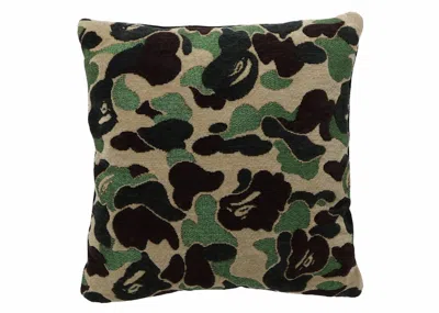 Pre-owned Bape Men's  Abc Camo Cushion In Green