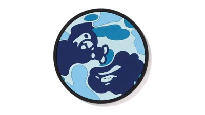 Pre-owned Bape Men's  Abc Camo Milo Coaster In Blue