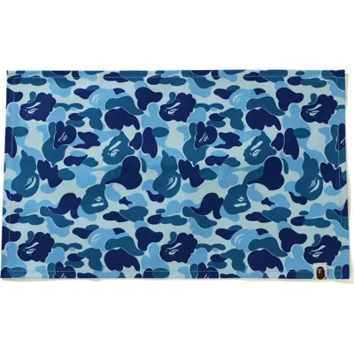 Pre-owned Bape Men's  Abc Camo Place Mat (ss21) In Blue