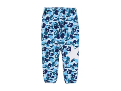 Pre-owned Bape Men's  Abc Camo Sweatpant In Blue