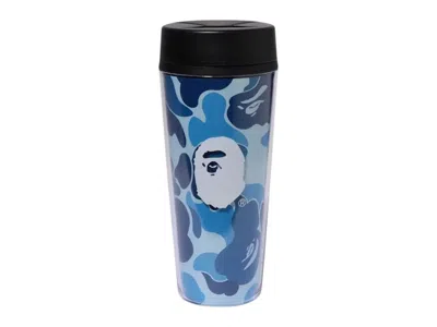 Pre-owned Bape Men's  Abc Camo Tumbler (fw25) In Blue