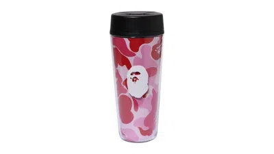 Pre-owned Bape Men's  Abc Camo Tumbler (fw25) In Pink