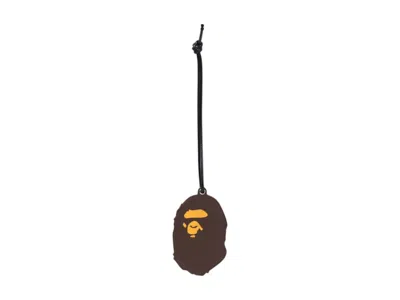 Pre-owned Bape Men's  Ape Head Mirror In Brown