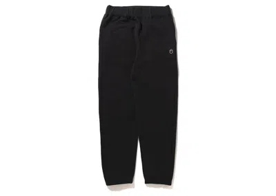 Pre-owned Bape Men's  Ape Head One Point Wide Fit Sweatpants (ss23) In Charcoal In Gray
