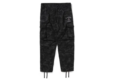 Pre-owned Bape Men's  Asia Camo Army Pants In Black