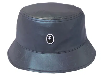 Pre-owned Bape Men's  Aurora A Bathing Ape Bucket Hat In Black