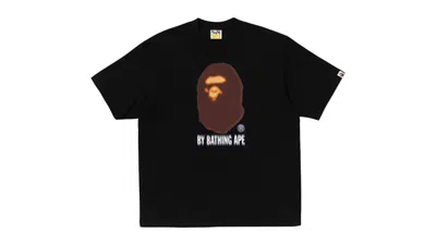 Pre-owned Bape Men's  Blur By Bathing Ape Relaxed Fit Tee Shirt In Black