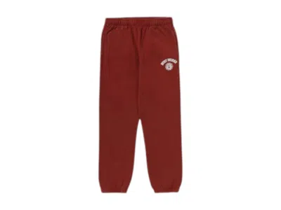 Pre-owned Bape Men's  Busy Works Sweatpant In Burgundy