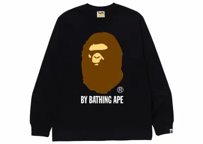 Pre-owned Bape Men's  By Bathing Ape Long Sleeve Tee Shirt In Black