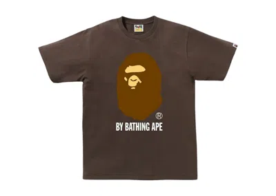 Pre-owned Bape Men's  By Bathing Ape Tee Shirt (fw24) In Brown