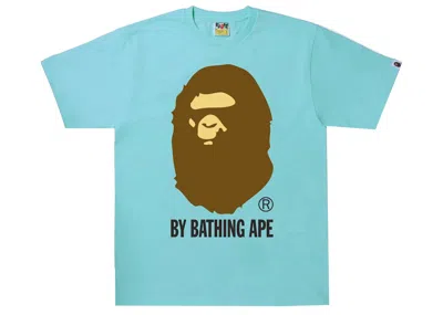 Pre-owned Bape Men's  By Bathing Ape Tee Shirt In Sax
