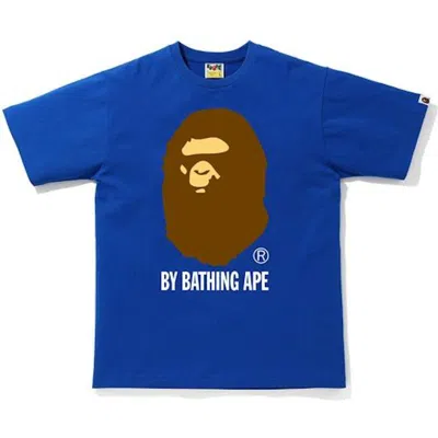 Pre-owned Bape Men's  By Bathing Ape Tee Shirt (ss20) In Blue