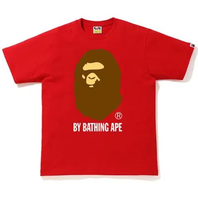 Pre-owned Bape Men's  By Bathing Ape Tee Shirt (ss20) In Red