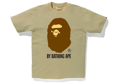 Pre-owned Bape Men's  By Bathing Ape Tee Shirt (ss22) In Beige