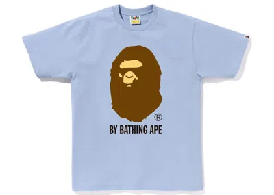 Pre-owned Bape Men's  By Bathing Ape Tee Shirt (ss23) In Sax