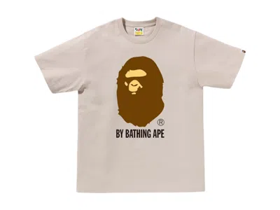 Pre-owned Bape Men's  By Bathing Ape Tee Shirt (ss25) In Beige
