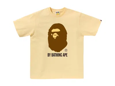 Pre-owned Bape Men's  By Bathing Ape Tee Shirt (ss25) In Yellow