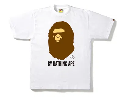 Pre-owned Bape Men's  By Bathing Tee Shirt In White