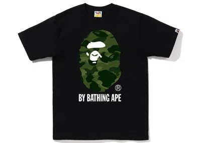 Pre-owned Bape Men's  Camo By Bathing Ape Tee Shirt (fw22) In Black Green