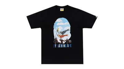Pre-owned Bape Men's  Carp Streamer By Bathing Ape Tee Shirt In Black