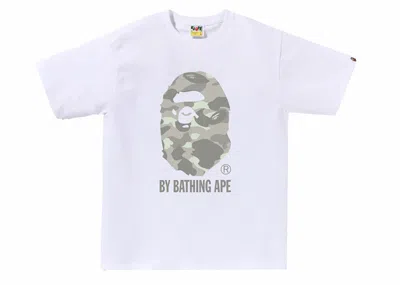 Pre-owned Bape Men's  City Camo By Bathing Ape Tee Shirt In White/grey