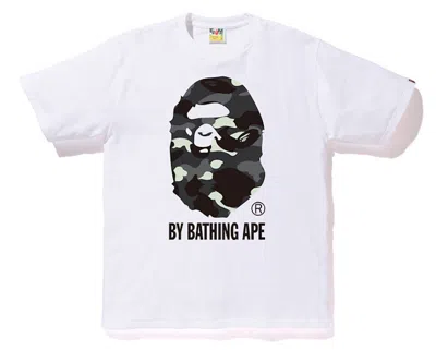 Pre-owned Bape Men's  City Camo By Bathing Tee Shirt (ss18) In White