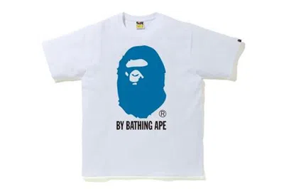 Pre-owned Bape Men's  Colors By Bathing Ape T-shirt In White/blue