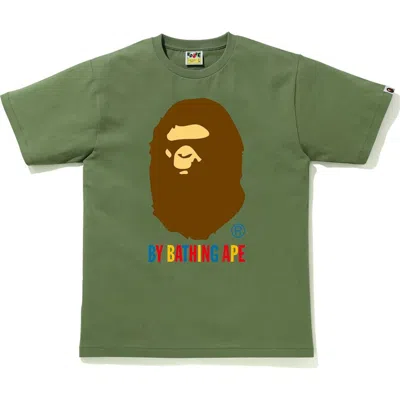 Pre-owned Bape Men's  Colors By Bathing Ape Tee Shirt In Green