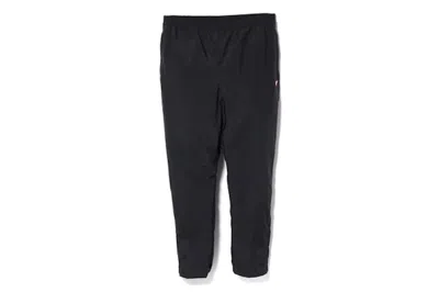 Pre-owned Bape Men's  Double Sta Track Pants In Black
