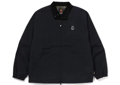Pre-owned Bape Men's  Golf Mr Bathing Ape Zip Jacket In Black