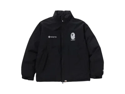 Pre-owned Bape Men's  Goretex Down Jacket In Black