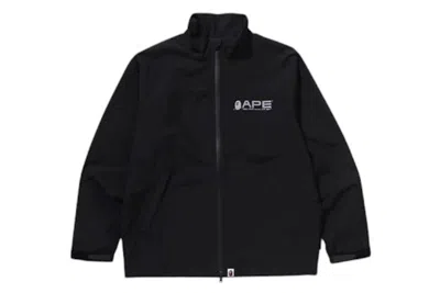 Pre-owned Bape Men's  Goretex Zip Jacket In Black