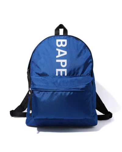Pre-owned Bape Men's  Happy New Year Backpack (ss20) In Blue