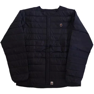 Pre-owned Bape Men's  Happy New Year Lightweight Down Jacket (ss20) In Black