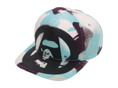 Pre-owned Bape Men's  Map Camo Cap