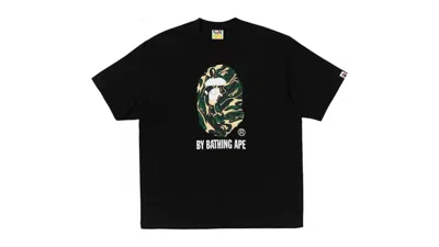 Pre-owned Bape Men's  Marbling Camo By Bathing Ape Relaxed Fit Tee Shirt In Black